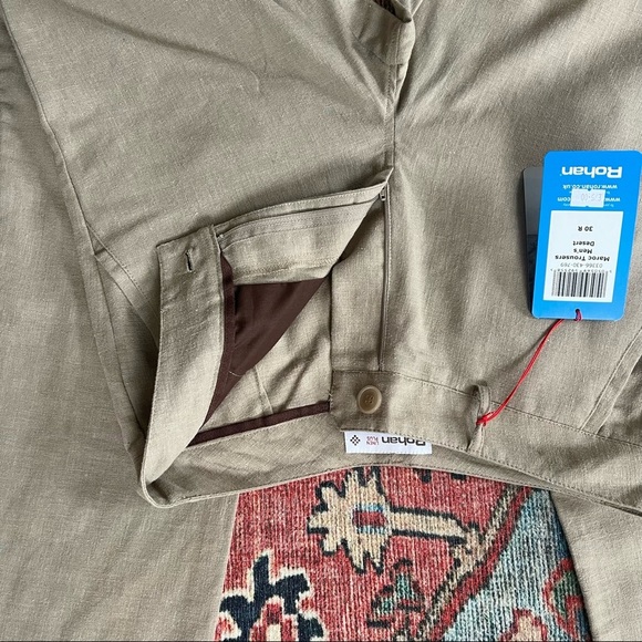 NEW ✨ Rohan Maroc Linen Blend Trousers Linen 30R - Picture 11 of 12